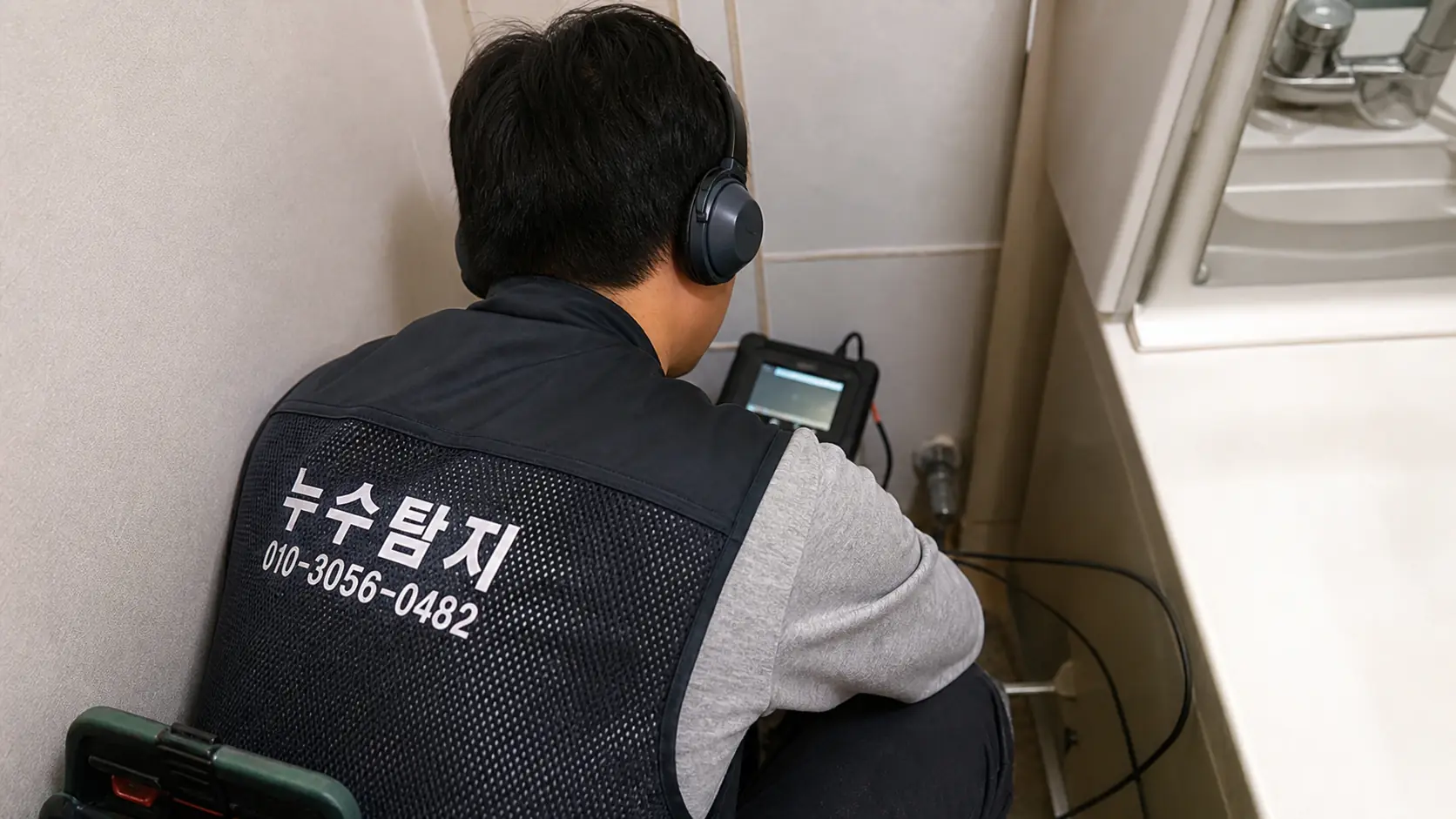 충정로 누수 탐지